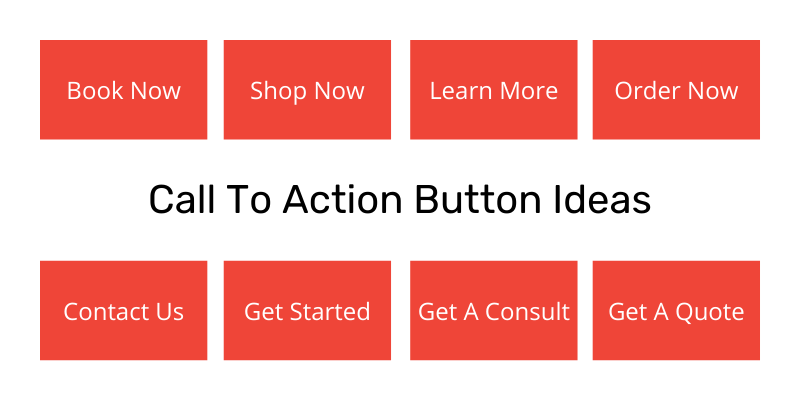 Call to Action button ideas